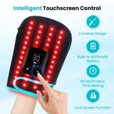 Keneo comparación de tamaño con una mano para visualizar ajuste y cobertura