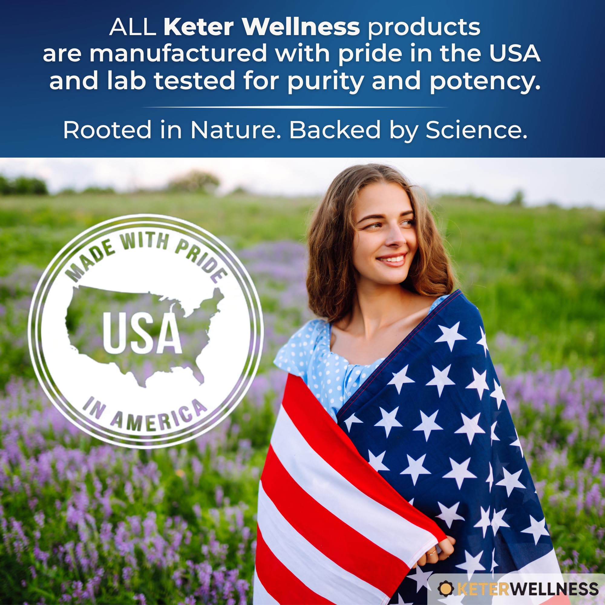 Keter Wellness etiqueta con 20% L‑Dopa garantizada y dosificación