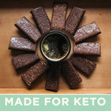 Keto Bars detalle de la etiqueta nutricional para verificar macros y carbos netos