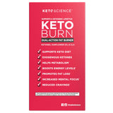 Keto Science cápsulas en mano indicando dosificación y portabilidad