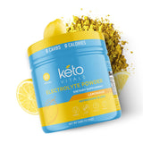 Keto Vitals en encimera de cocina como bebida diaria baja en calorías