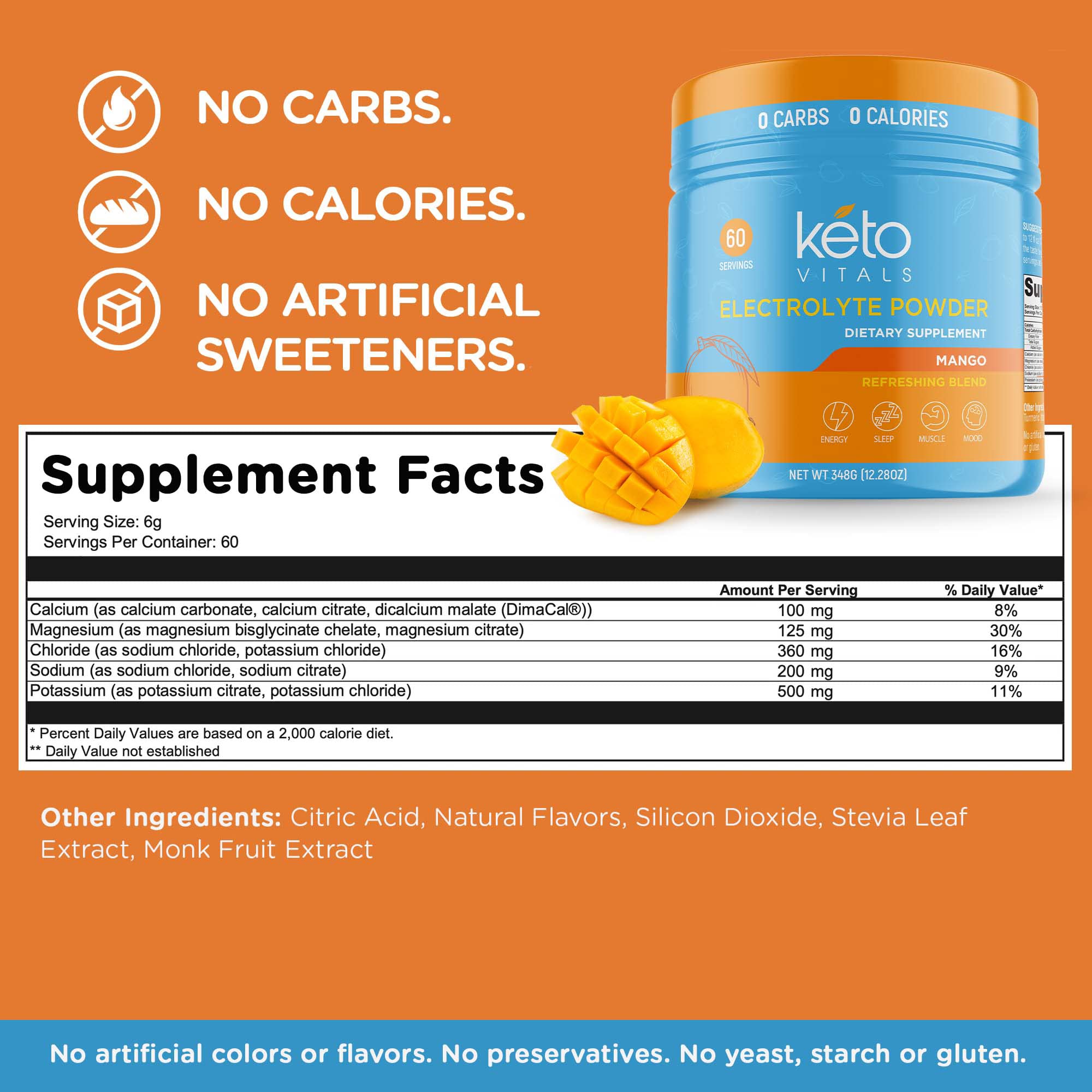 Keto Vitals cuchara con servicio exacto facilitando el control de dosis