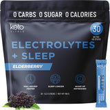 Keto Vitals empaque frontal elderberry muestra sabor y beneficios
