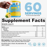 Keto Vitals primer plano del polvo para ver la textura y facilitar mezcla rápida