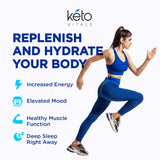 Keto Vitals textura y tamaño de cápsula para fácil ingestión y conveniencia