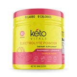 Keto Vitals display de sabores alternativos con opción sin azúcar