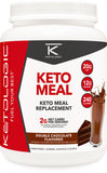 KetoLogic bote frontal chocolate mostrando etiqueta y beneficios claros