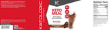 KetoLogic etiqueta de ingredientes y macros para controlar carbohidratos