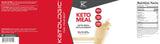 KetoLogic etiqueta nutricional enfocada en 3 g carbohidratos netos y MCT