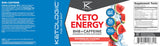 Deportista consumiendo Ketologic KetoEnergy antes de entrenar para mejor rendimiento