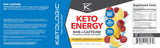 Ketologic producto en manos de deportista antes de entrenar