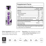 Ketone-IQ textura del líquido morado que evidencia pureza y sabor uva