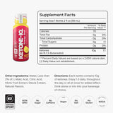 Ketone-IQ primer plano del líquido mostrando textura clara y beneficio absorción rápida