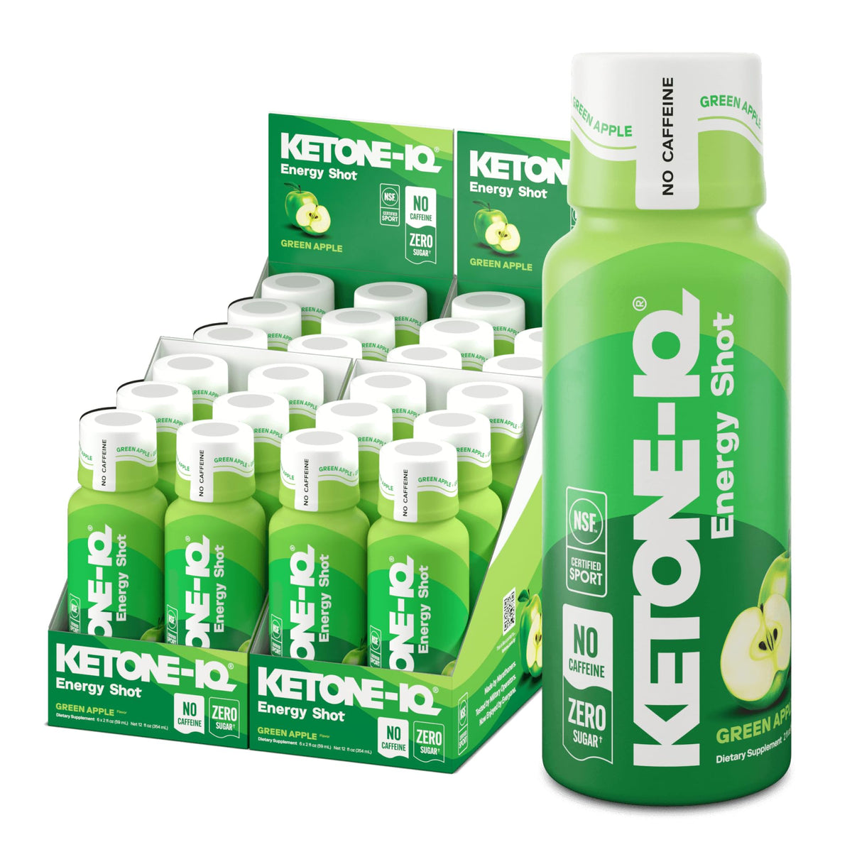 Ketone-IQ vista frontal del pack mostrando etiquetas y beneficios claros