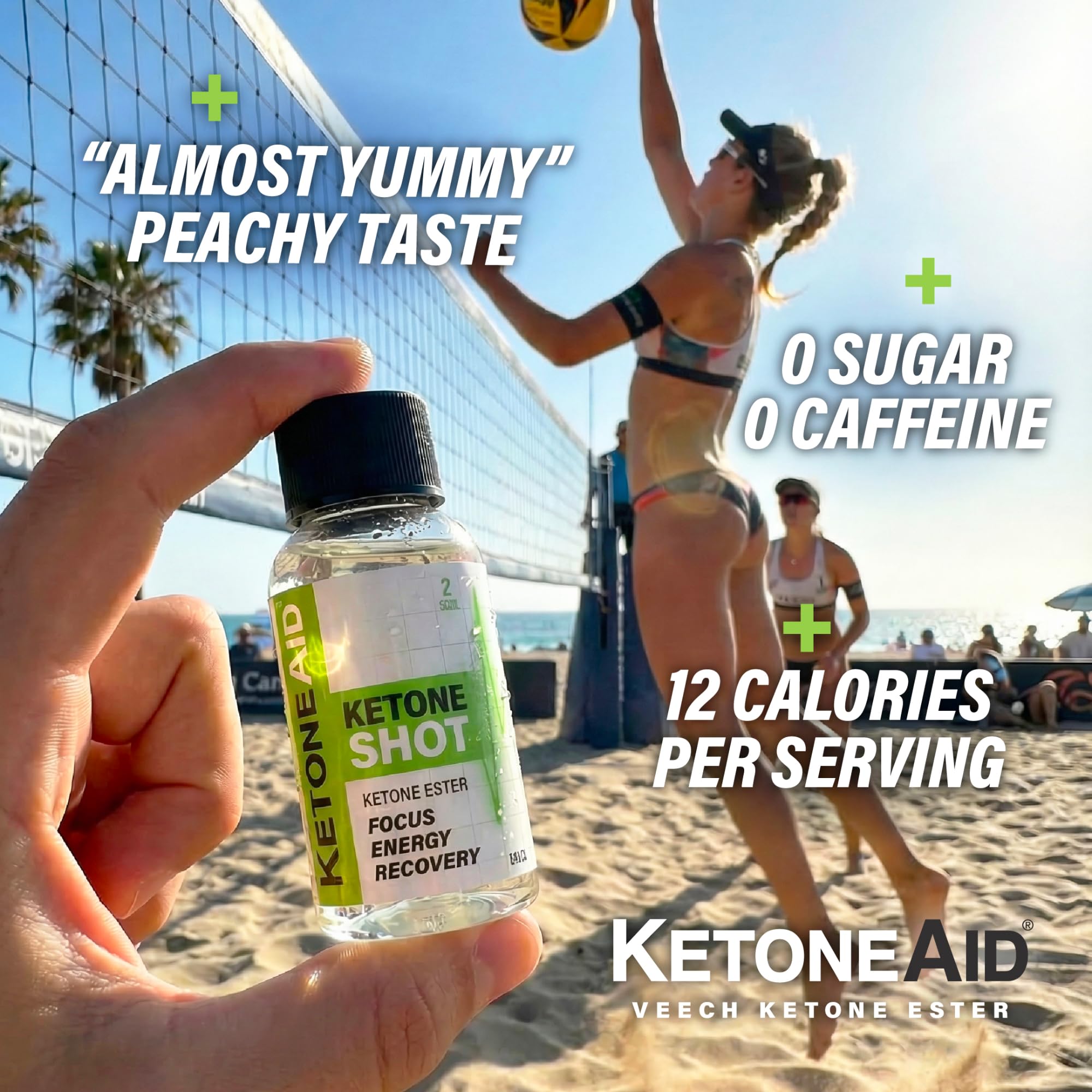 KetoneAid pack de 12 botellas ideal para almacenamiento y entrenamientos
