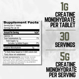Ketostat textura de tableta cerca, creatina micronizada para mejor mezcla