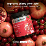 KEY NUTRIENTS cucharada medidora con polvo lista para mezclar rápidamente