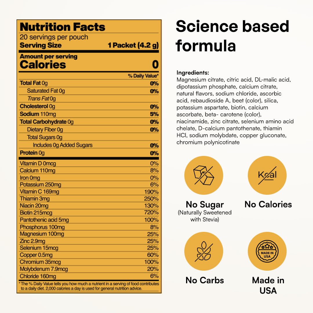 KEY NUTRIENTS textura del polvo mostrando finura y disolución rápida