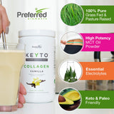 Preferred Elements KEYTO textura del polvo fino y cremoso para disolución rápida