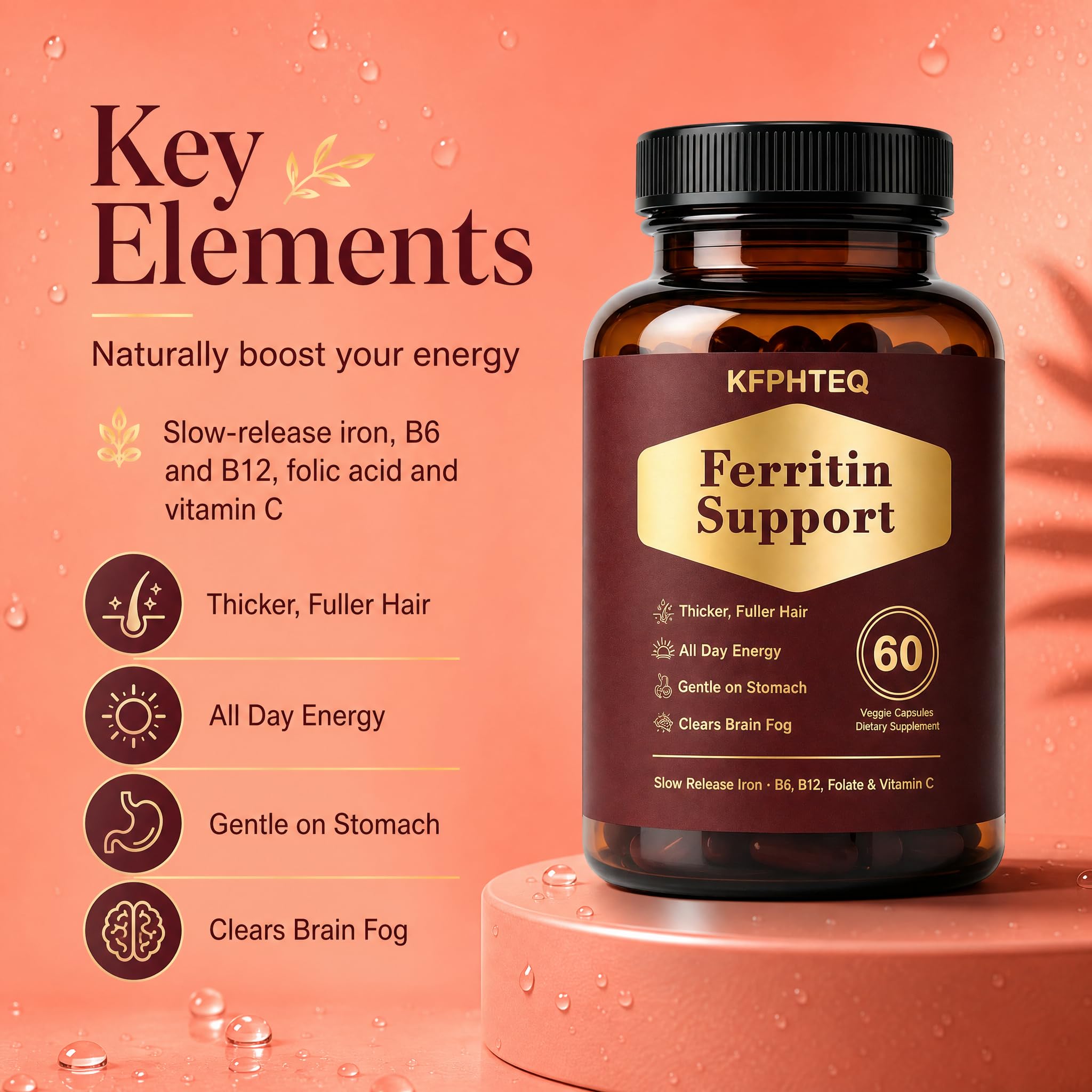KFPHTEQ etiqueta con información nutricional y beneficios claros