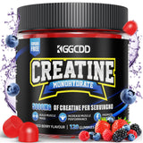KGGCDD envase frontal de gomitas de creatina, presenta conveniencia diaria