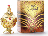 KHADLAJ PERFUMES detalle de la textura oleosa del perfume, alta concentración visible