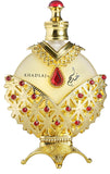 KHADLAJ PERFUMES frasco frontal del aceite perfumado, aspecto lujoso y atractivo