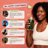 Kiala Nutrition primer plano de chlorella y spirulina, destaca ingredientes orgánicos