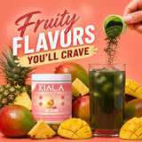 Kiala Nutrition vaso preparado Miami Vice, bebida refrescante lista para beber