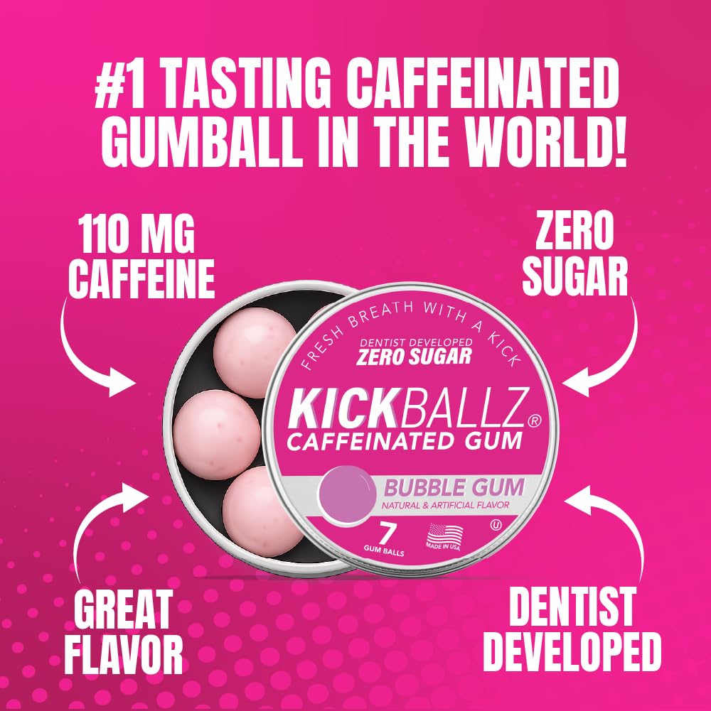 KickBallz sabor canela en primer plano, alternativa cálida y estimulante
