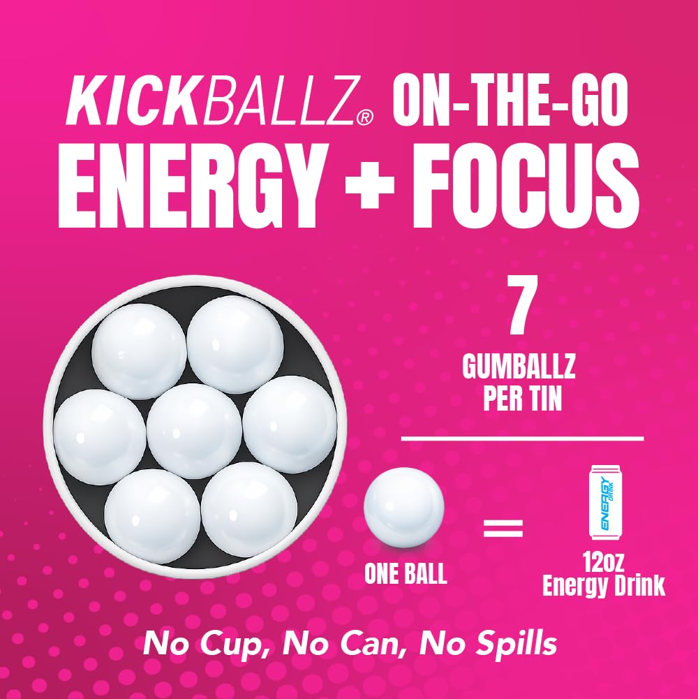 Detalle etiqueta KickBallz con información nutricional clara