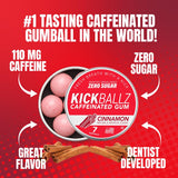 KickBallz masticándose antes de entrenamiento para enfoque inmediato