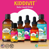 Kiddivit ambientación infantil con frasco en entorno cómodo y seguro