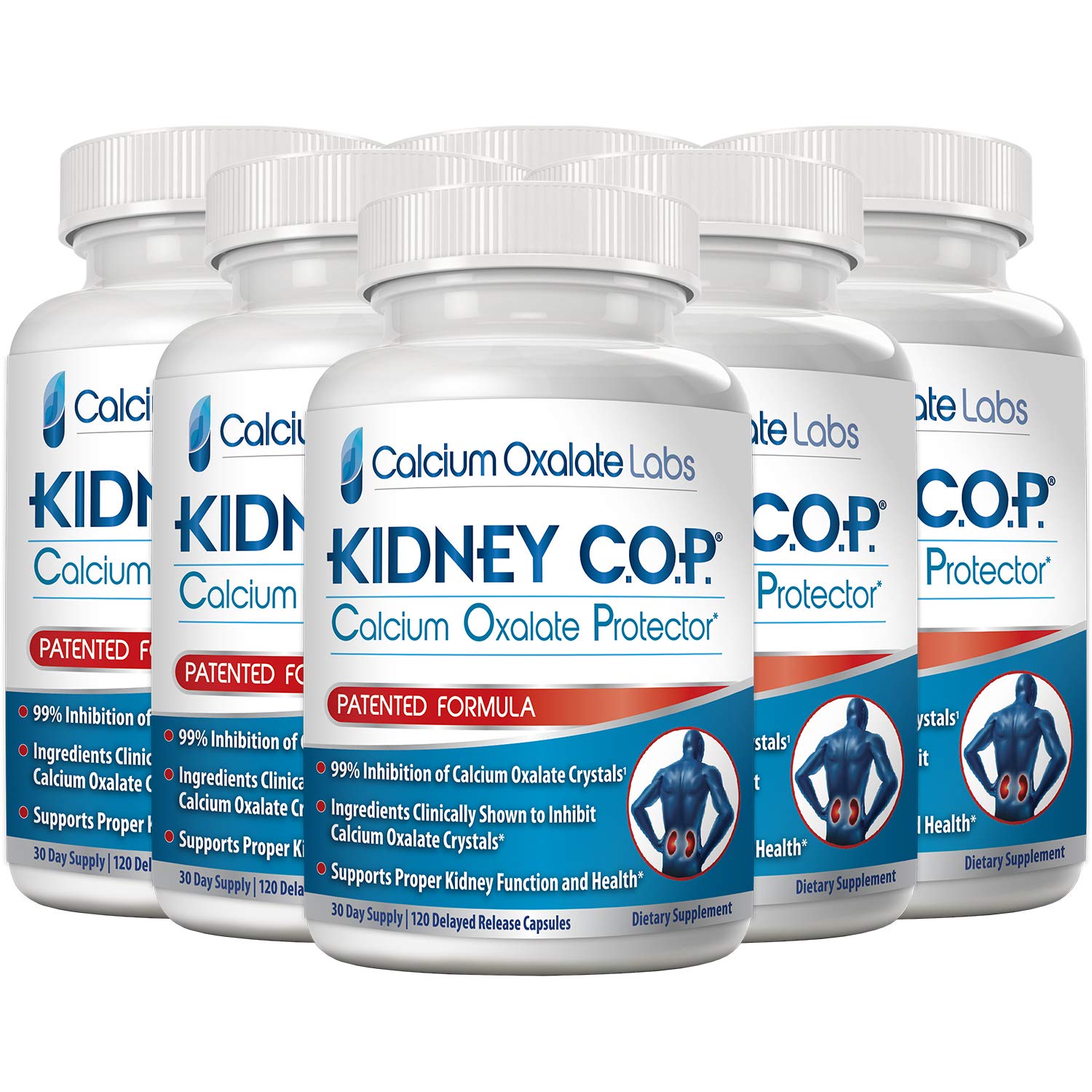 KIDNEY C.O.P. vista frontal del empaque mostrando información clara y confianza