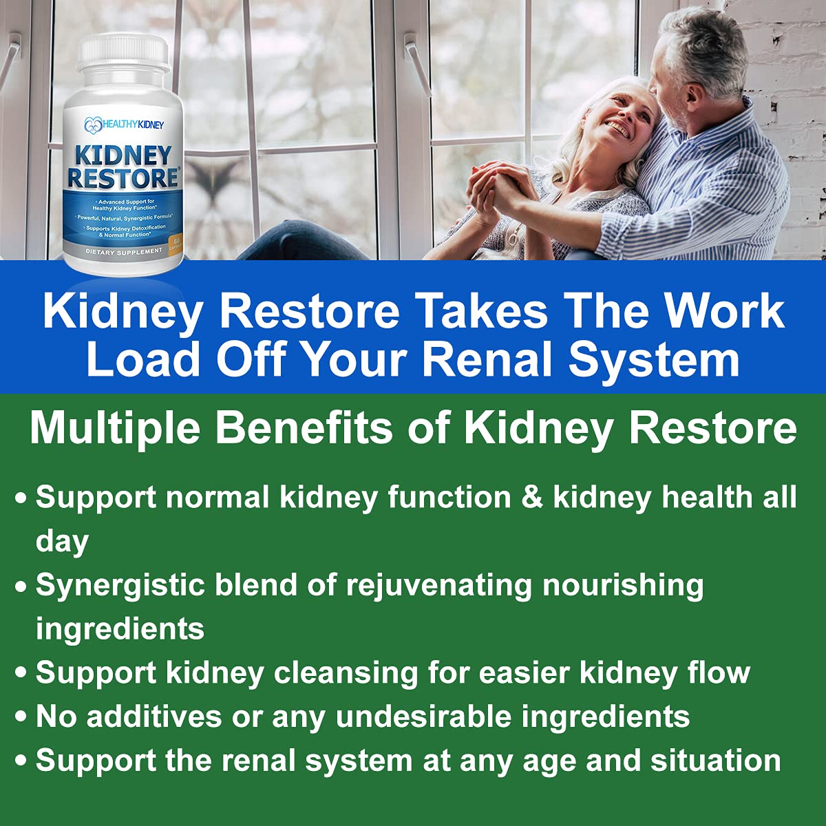 Cápsula de Kidney Restore liberación retardada, formulación dirigida al riñón.