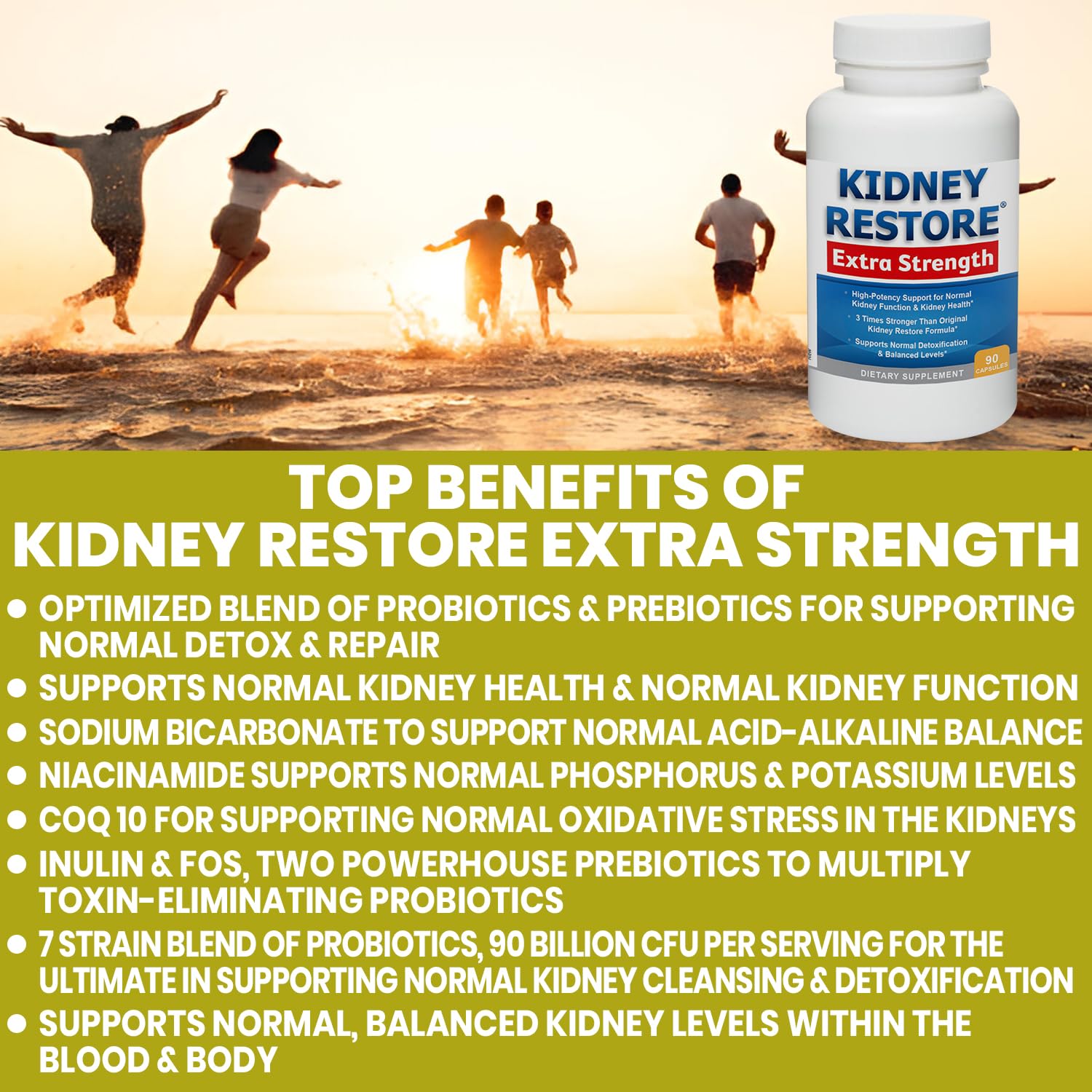 Kidney Restore estilo de vida en cocina sugiriendo apoyo a hábitos saludables