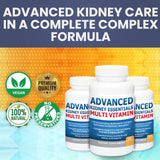 Kidney Restore etiqueta con información nutricional clara y completa