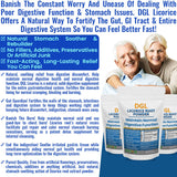 Kidney Restore polvo disuelto en vaso listo para beber y ofrecer comodidad digestiva