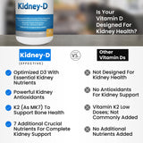 Kidney Restore cápsula en mano demostrando facilidad de toma diaria