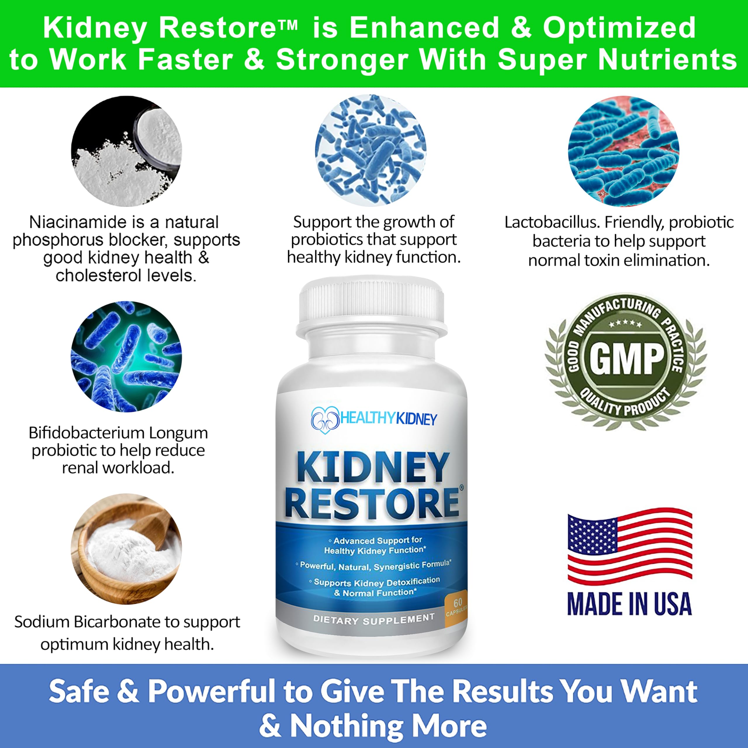 Kidney Restore en mesa de desayuno para integración en rutina
