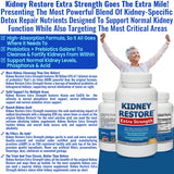 Kidney Restore cápsula en mano para comparar tamaño y comodidad