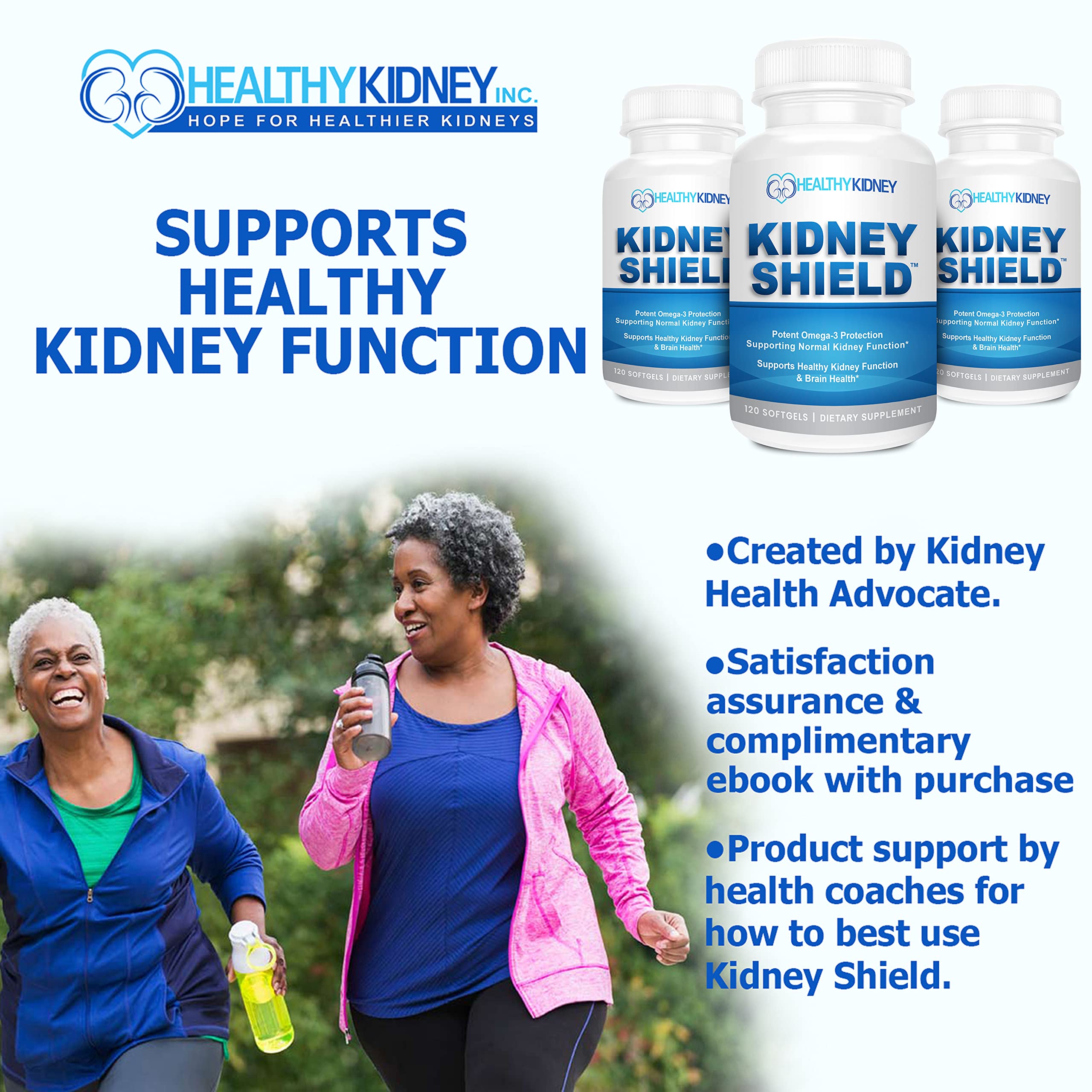 cápsula Kidney Shield junto a limón y romero sugeriendo sabor y frescura
