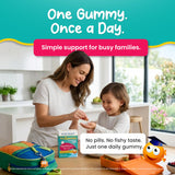 KIDS SMART etiqueta nutricional legible que indica DHA y EPA