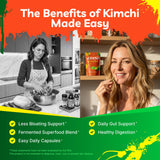 Kimchi Queen textura de mezcla fermentada para ver origen del ingrediente