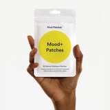 Kind Patches etiqueta con ingredientes botánicos detallados