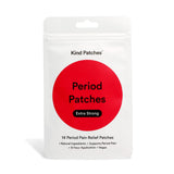 Kind Patches empaque frontal mostrando 14 unidades y beneficios de frescor