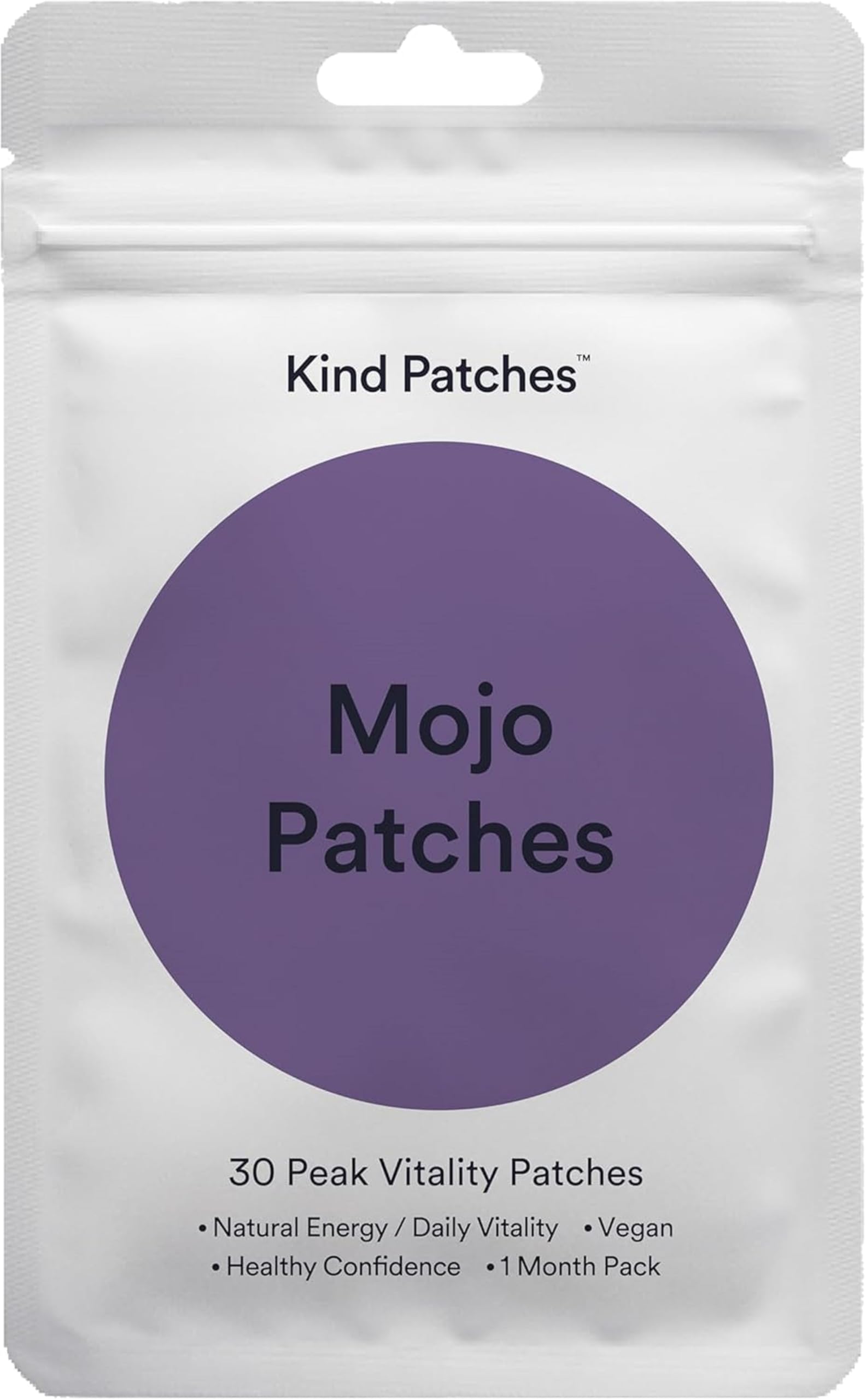 Kind Patches empaque frontal mostrando diseño claro y uso diario práctico