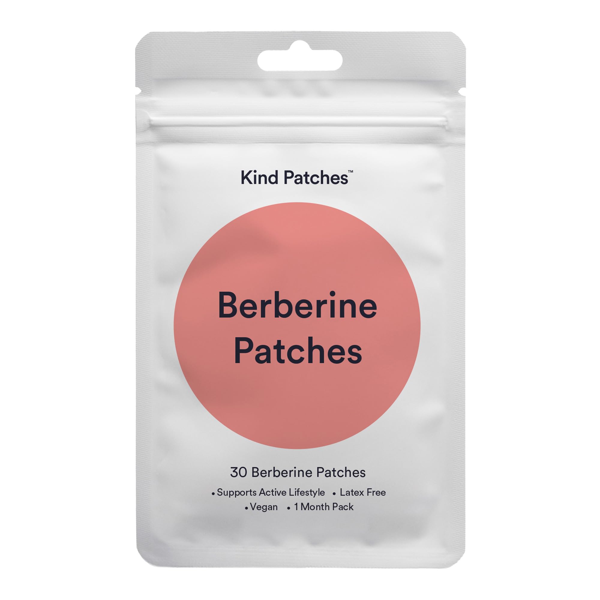 Kind Patches imagen frontal del paquete mostrando 30 unidades y conveniencia