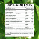 Kindled etiqueta con lista de ingredientes visibles y confianza