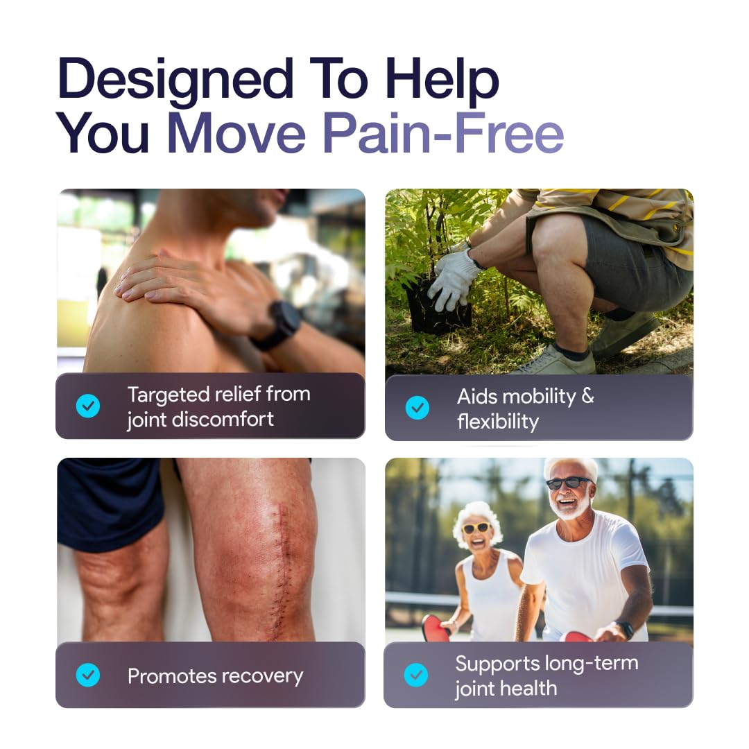 Kineon Move+ colocado en rodilla para terapia localizada y movilidad